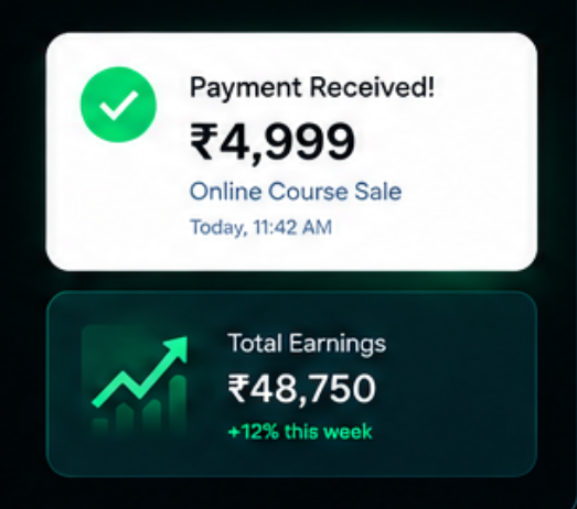 Successful online sale