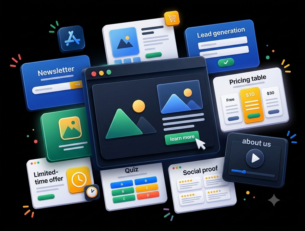 Build a landing page that sells